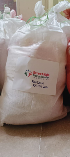 This year again Street Kids Funds successfully distributed before the start of Ramadan 2026  "Ramadan Food Packets"  to nearly 85 families, namely the SKF student's families in Multan and Peshawar, and to deserving families in Tarbela and Faisalabad.SKF team would like to thank the voluntary teams on ground and to the SKF donors.