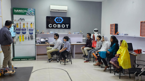 During the summer school holidays this year, 6 SKF children (2 boys and 4 girls) will be attending a one month "Robotics Summer Camp" being held by COBOT Lab at Superior Grammar School, Multan.