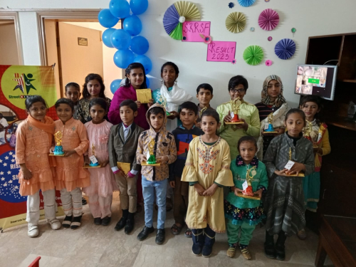 Street Kids Funds Learning Center 2023 "End of Year Result Day" event held on December 1st, 2023.