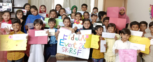 As part of the Eid ul Adha celebrations, students at the Street Kids Funds Learning Center in Multan came together on Thursday, June 5th, 2025, to mark the joyous occasion. 