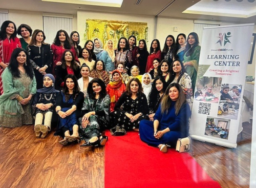 On December 2nd, Ms Malik organized a ladies only "SKF Holiday Fundraising Event" in the Bay Area CA.