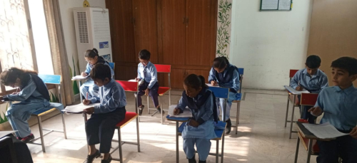 With the academic year 2024 coming to an end. Students at the SKF Learning Center are busy in their final term exams. "Providing opportunities for out-of-school children to access education is crucial for breaking the cycle of poverty and empowering future generations to reach their full potential."