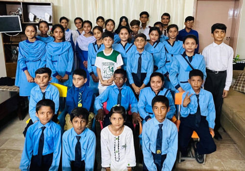 On the occasion of Pakistan’s 79th Independence Day, the staff at SKF’s Multan Center organized a special celebration for the students. The event provided an opportunity for students to reflect on the importance of the day and express their patriotism through a range of creative and engaging activities.